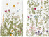 Wildflower Floral Kitchen Towels Dish Towels, 18x26 Inch Leaves Holiday Decoration Hand Towels Set of 2