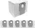 6 Pcs Replacement Refill Dust Bags Compatible with  Q10 S5+, Q10 X5+, Q7 M5+, Q5 Max+, Q5+, S8 Pro Ultra, S8+, Q7 Max+, Q8 Max+, Robotic Vacuums 3L Large Capacity