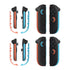 2 packs Left&Right Replacement Decorative Component Strip Comaptible with NS Switch 2 Joycon Controller