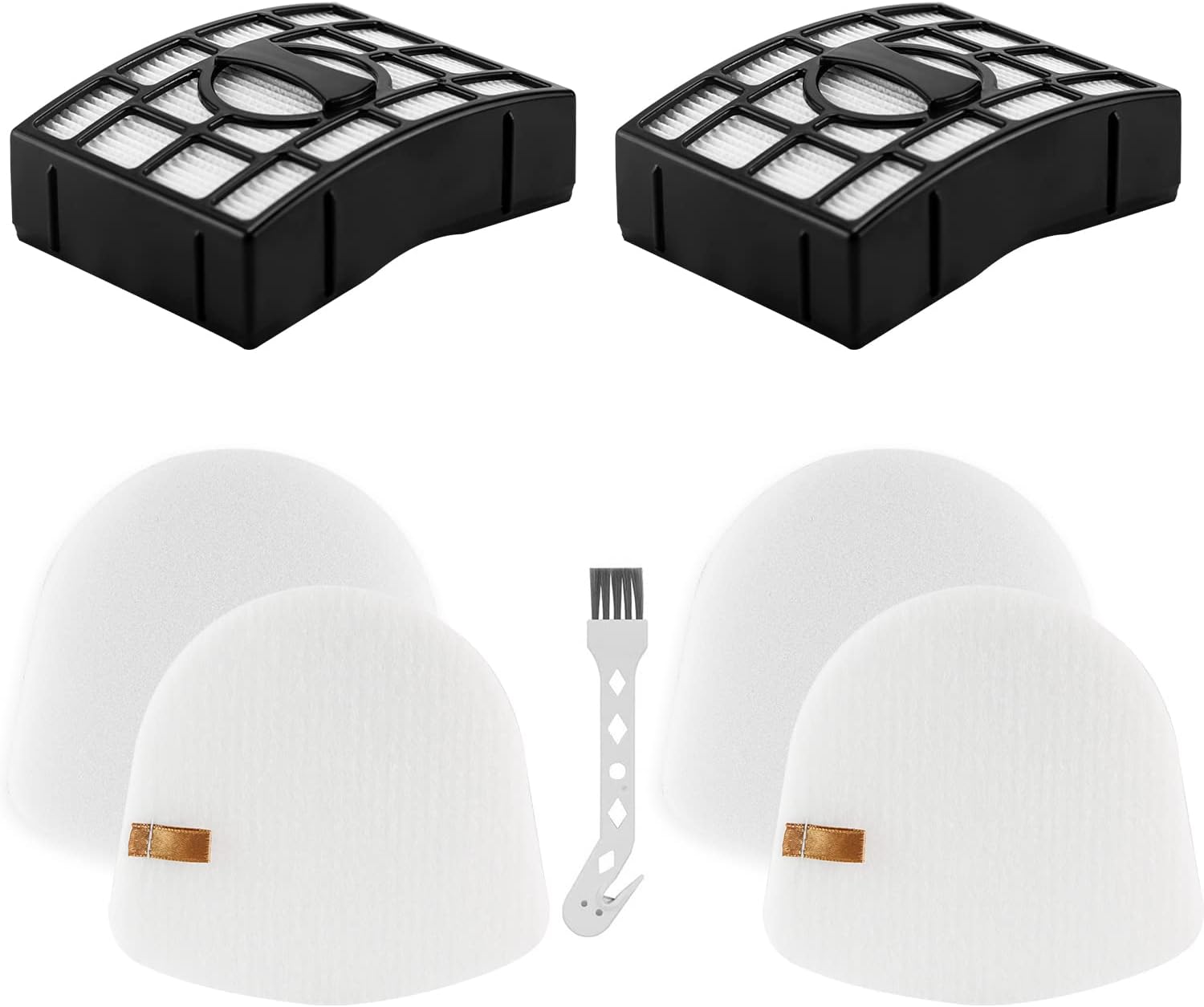 ZU560 Filter Replacement Compatible with Shar-k Rotator Navigator Zero-M Lift-Away Speed Upright Vacuum ZU560C, ZU561, ZU562, ZU572, UV572CCO, UV650, Replaces Part XFFK560, XHEPA560