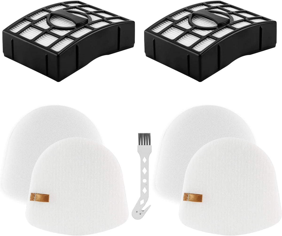 ZU560 Filter Replacement Compatible with Shar-k Rotator Navigator Zero-M Lift-Away Speed Upright Vacuum ZU560C, ZU561, ZU562, ZU572, UV572CCO, UV650, Replaces Part XFFK560, XHEPA560