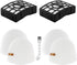 ZU560 Filter Replacement Compatible with Shar-k Rotator Navigator Zero-M Lift-Away Speed Upright Vacuum ZU560C, ZU561, ZU562, ZU572, UV572CCO, UV650, Replaces Part XFFK560, XHEPA560
