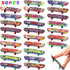50 PCS Mini Finger Skateboards Party Favors, Easter Gifts & Beginner Practice Set for Kids & Adults, Finger Boards Toy, Easter Classroom Prizes Exchange Gifts