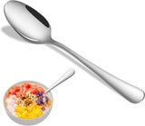 Dinner Spoon Set,8-Piece 7.3 Inch Soup Spoons,Premium Food Grade Stainless Steel Table Spoon,Durable l Tablespoon,Dishwasher Safe Silverware Spoons