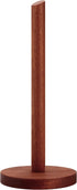 Wooden Paper Towel Holder Countertop - Solid Ebony Paper Towel Dispenser Stand, Walnut