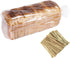 Bread Bags With Ties,100 Pieces 18x4x8 Inches Reusable Plastic Loaf Storage Bags for Homemade Bread Gift Giving