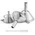 Stainless Steel Funnels, 3pcs Mini Filling Kitchen Funnel, Sizes Large To Small Funnels for Transferring Essential Oils, Liquid, Fluid, Dry Ingredients & Powder, Durable and Dishwash