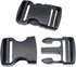 Side Release Buckles 5/8,3/4,1,1-1/4,1-1/2,2 inch Heavy Duty Plastic Buckle Clips Snaps Backpack Buckle Replacement