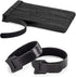 80PCS Reusable Cable Ties, Black Adjustable 6-Inch Cord Organizer Ties, Multi-Purpose Hook Loop Cable Management Wire Ties for Organizing Home, Office, Data Centers