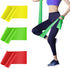 Resistance Bands Elastic Exercise Bands 3 Pack Physical Therapy Tension Band Recovery Band Workout Strength Training Bands for Women, Yoga, Arms,Upper Body and Shoulders
