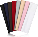 Headbands for Women 8PCS [Summer-Exclusive Headband], Non Slip Sports Headband Elastic Soft Running Fashion Headband Absorb Sweat Headbands for Men for Women for Working Out, Travel