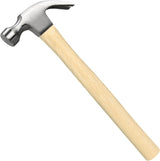 16oz Claw Hammer, General Purpose Claw Hammer with Wooden Handle & Forged Steel Head