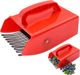 1/2/4 Pack Berry Picker, with Metallic Comb and Ergonomic Handle for Easier Berry Picking