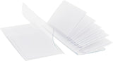 AG Wallets Set of 2 Premium Clear Wallet Inserts - Durable Vinyl Card & Photo Holders, Multiple Styles for Bifold, Trifold & Checkbook Wallets (Checkbook 6 Page)