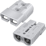 175Amp Battery Quick Connect/Disconnect Connector, 600V 1/0AWG Battery Cable Connector Wire Harness Plug Connector Kit for Car Winch Motor Recovery - 2 Pack