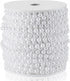 Craft String Pearls 6MM Pearl Bead, 66 Feet White Faux Pearl Garland Spool Roll Strand Wedding Party Decoration, Christmas Tree Decorations