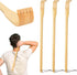 Back Scratcher, 3 Pieces 16.5" Strong Sturdy Self-Massager Therapeutic Bamboo Wooden Back Scratchers for Scratching Itches, Best Gift for Pregnant Women and People Who Need Longer Hands.