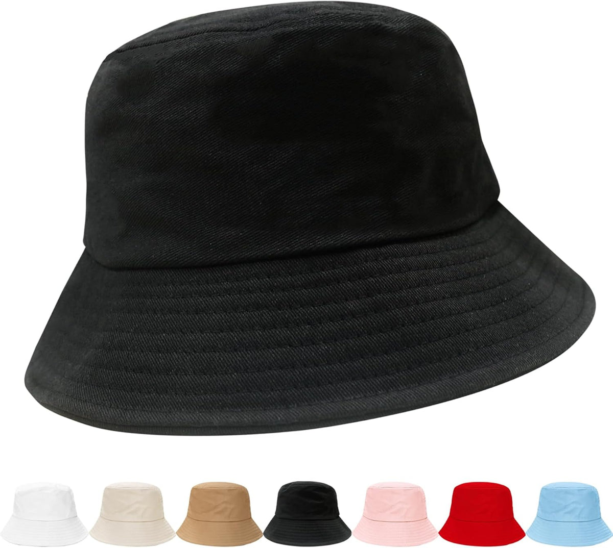 Bucket Hats fot Men Women Packable Foldable Sun Hats for Women Beach Travel Cap
