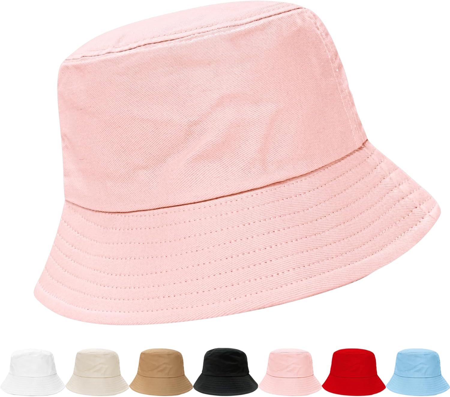 Bucket Hats fot Men Women Packable Foldable Sun Hats for Women Beach Travel Cap