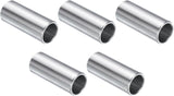 5pcs Stainless Steel Spacer 1/2" Bore x 5/8" OD x 1-1/2" Length Screw Standoff Bushing Plain Finish Round Metal Spacer for 1/2 Screws Bolts and Rods