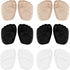 6 Pairs Metatarsal Pads for Women, Forefoot Cushion Inserts for Women Shoes, Non-Sliding Insole Pads for Open Toe Shoes, Ball of Foot Cushions, Shoe Filler, Reduce Foot Slip