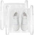 2 Pack Sneaker Dryer Bag 15.7x15.7 Inch Dry Net Bag for Dryer with Zipper and Strap for Shoes, White Large HoneyComber Mesh Bags for Washing Machine