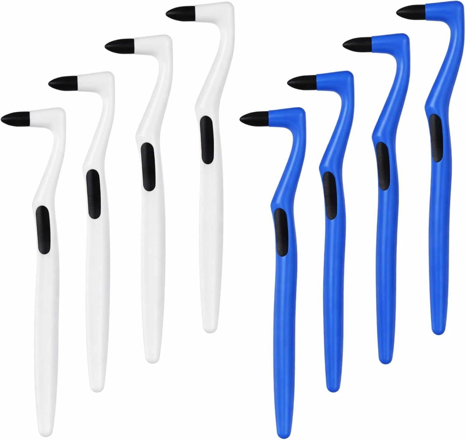 8 Pieces Tooth Stain Eraser Tooth Stain Removers Tartar Remover Plaque Remover for Teeth Dental Polisher Cleaning Kit for Whitening Polishing