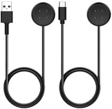Charger for Google Pixel Watch 2 & 3, Replacement USB-A/C Charging Cable Cord for Smart Watch (3.3ft/1m) (Black)