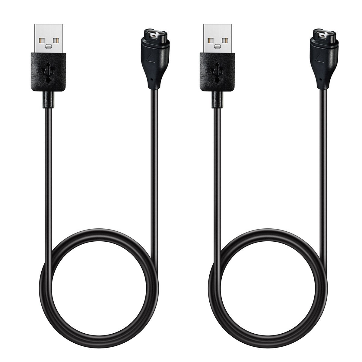Charger for Garmin Vivosmart 5, Replacement Charging Cable Cord for Garmin Vivosmart 5 Smart Watch [2Pack, 3.3ft/1m]