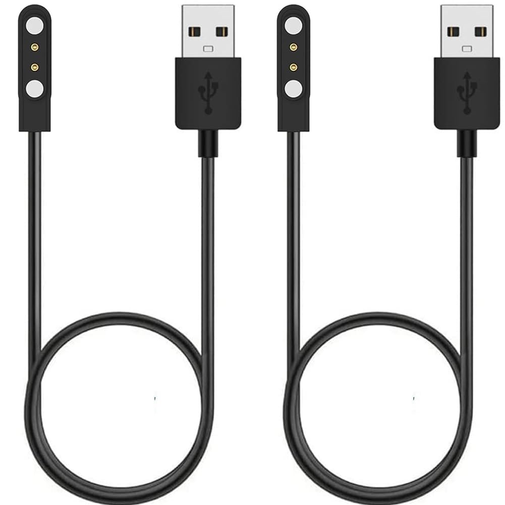 Charger for FAFAFROG Dog bark Collar, Magnetic Charging Cable for Dog Shock Training Collars (2ft/60cm) (2)