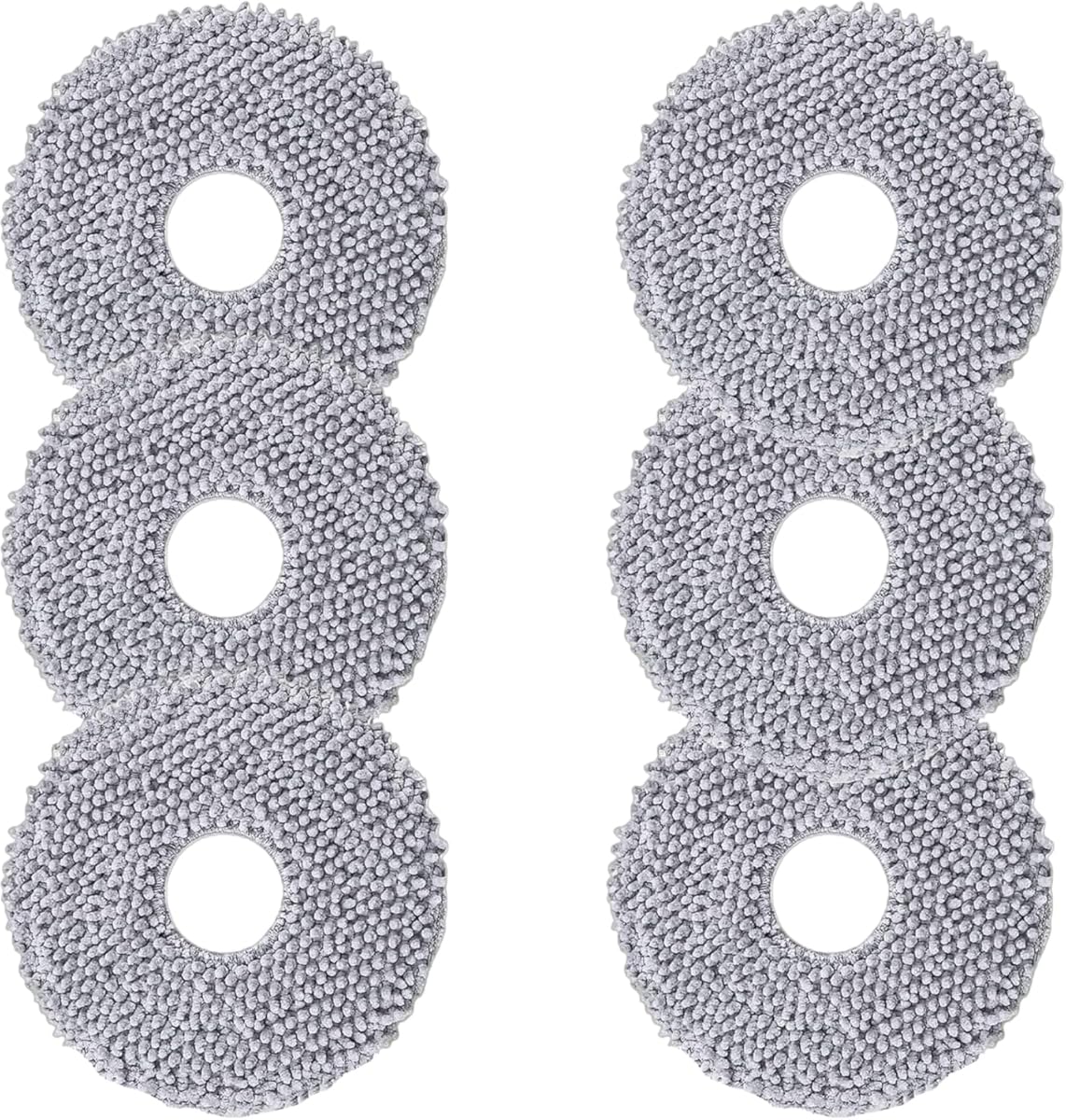 Replacement Mop Pads Compatible with iRobot Roomba Plus 405 505 Combo Robot VacuumRobot Vacuum 6 Mop Cloth