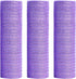 Purple Deco Mesh, Easter Ribbons with Metallic Foil, Poly Mesh Ribbon for Spring Wreath Making, Easter Day Décor, 10 inch x 30 feet, 3 Rolls