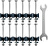 Large Trampoline Screws and Bolts Replacement, M8 X 3.62in/92mm Screws for Simple Repair Trampoline Legs, 12 Pcs