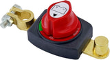 Top Post Battery Disconnect Switch 12V - 48V, Marine Battery Switch Disconnect Power Cut Shut Off for Car, RV and Boat (Negative, On/Off)