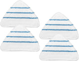 4 Pack Reusable Mop Pads Compatible with True & Tidy STM-500, STM-700 Steam Mops, Refills for Turonic ST3 Steam Mop Microfiber Washable Pads, Cloths for Floor Cleaning, Scrubbing and Floor Caring