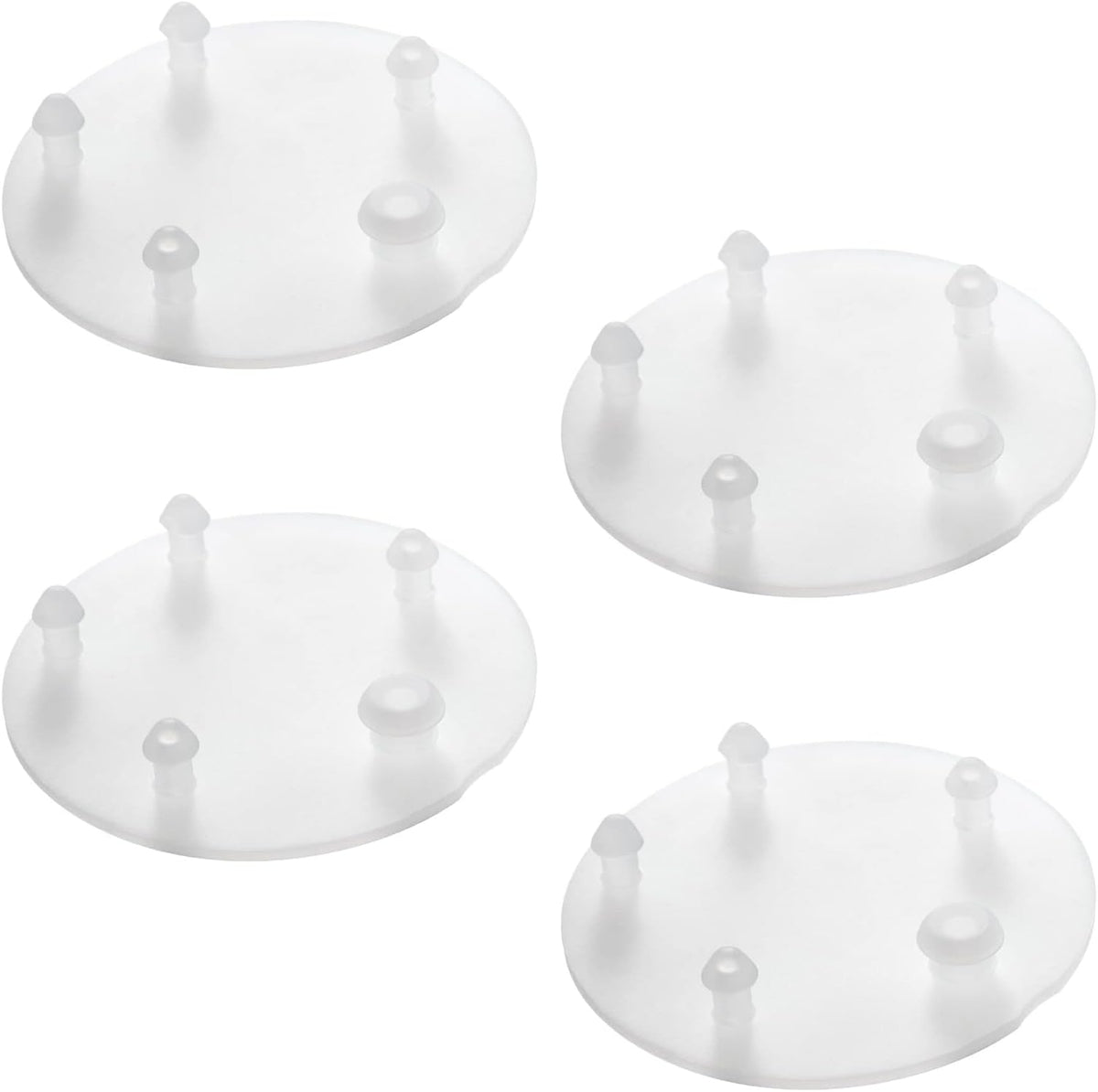Replacement for Vormax Toilet Tank Silicone Flapper Seal Gasket 3'' - Fit for American Standard 7381424-100.0070A (4 Pack)