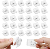 30 PackAdhesive Wall Clips for Hanging Flags Posters Photos - Tapestry Hangers - Postcard Clips for Home Office School Decoration