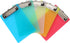 Mini Clipboards, 4.7x7.3 Inch Portable Plastic Clipboards for Receipts & Orders, Ideal for Warehouse, Office, School & Outdoor Work (5-Pack)
