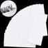 False Eyelash Fans Paper Tape 1000pcs, Double Sided Adhesive Eyelash Fan Tape Holder Sticky Lash Strip, Eyelash Extensions Storage Tape Fast Fan Tapes