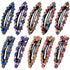 Rhinestone Snap Hair Clips for Women 10pcs, Sparkly Glitter Crystal Hair Clips Barrettes Bling Diamond Fancy Hair Snap Clips Hairpins for Girls Wedding Decorative Hair Accessories