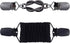 2pcs Waist Cincher Clip, Elastic Dress Clips Back Cinch Tightener, Vintage Waist Cincher Clothing Shirt Tightener for Sweater Shawl Cardigan Dress- Black