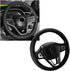 Car Steering Wheel Cover, Premium Leather Steering Wheel Protector with Anti-Slip Lining, Universal 15" Soft Breathable Auto Steering Wheel Cover, Interior Car Accessories (Black)