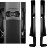 2PCS Car Seat Gap Filler, Automotive Seat Organizer Fill The Gap Between Seat and Console, Universal Car Gap Seat Storage for Phone Wallets and Keys, Car Accessories (Black)