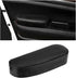 Car Armrest Support Cover, Leather Adjustable Car Armrest Support Left Elbow Pad Extender, Comfortable Car Side Door Armrest Pillow with Storage Box Relieves Driver Arm Fatigue (Black, Style 2)