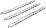 2PCS Car Tire Lever Iron Tool Kit, 12-Inch Tire Removal Spoons Tire Changing Tool Set, Heavy Duty Tire Lever Bar Spoon for Car Motorcycle Bicycle, Universal Tire Removal Tool (3 PCS)
