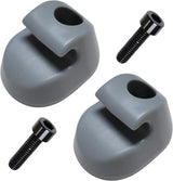 2PC S16-1023-661 Sunvisor Clip Gray Fits for Kenworth Peterbilt Interior F01377-2 Sun Visor Clip