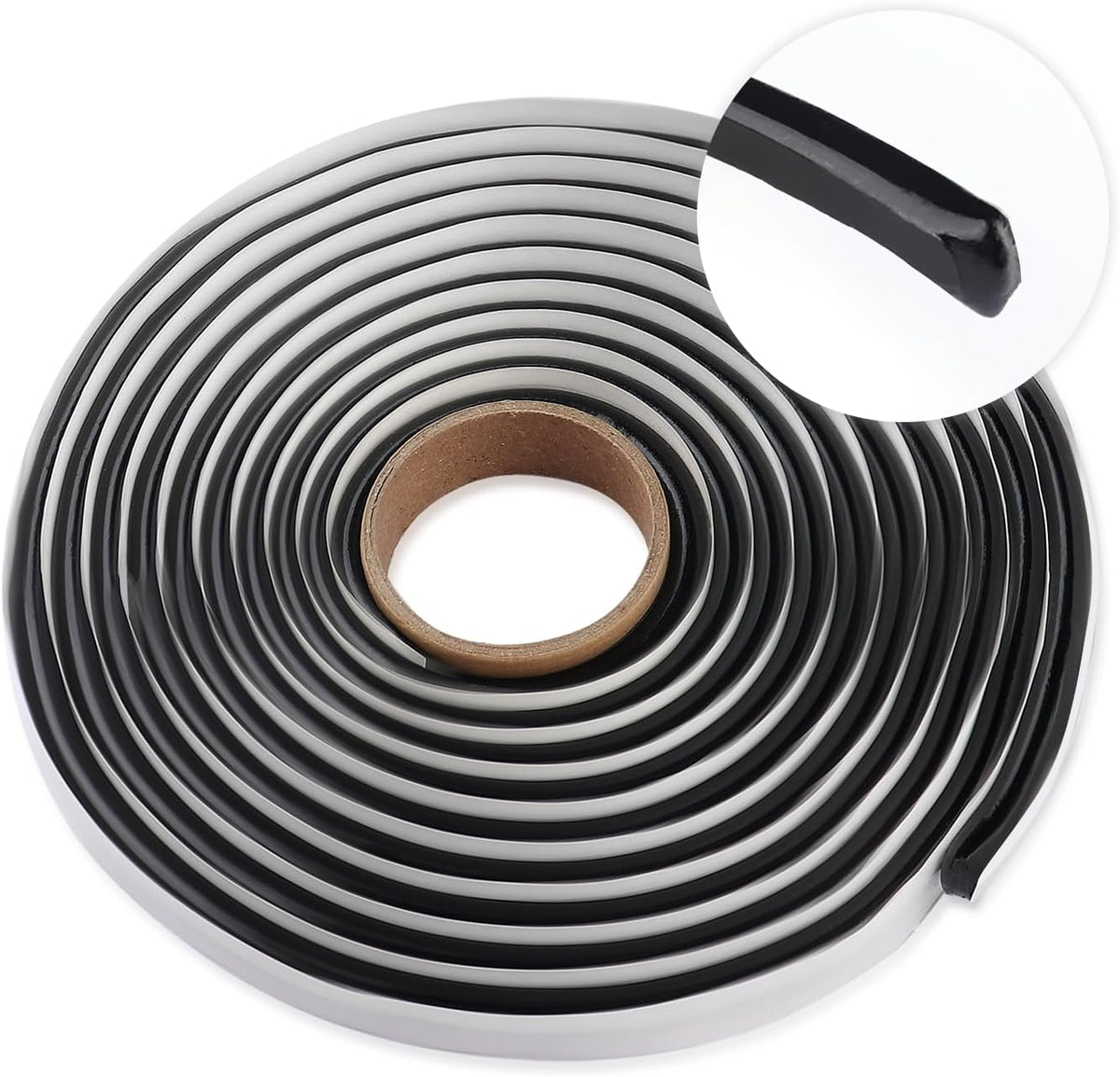 13Ft Car Headlight Sealant Butyl Tape,Waterproof Sealant Caulking Tape Avoids Noise & Leakage,Universal Car Accessories Sealing Tape for Car Truck SUV Headlights/Taillights