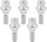 5PCS M12x1.25 Wheel Lug Bolts OEM 6509933AA 611-005,0.75" Hex 1.03" Shank Wheel Studs Compatible with Jeep Cherokee Compass Chrysler Dodge,Professional Wheel Bolts Car Accessories (for Jeep)