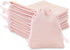 Pink Velvet Jewelry Pouches, 20PCS Small Velvet Gift Bags with Drawstring, Christmas Gift Bags for Wedding Favors, Candy Bags, Party Favors (2.75&