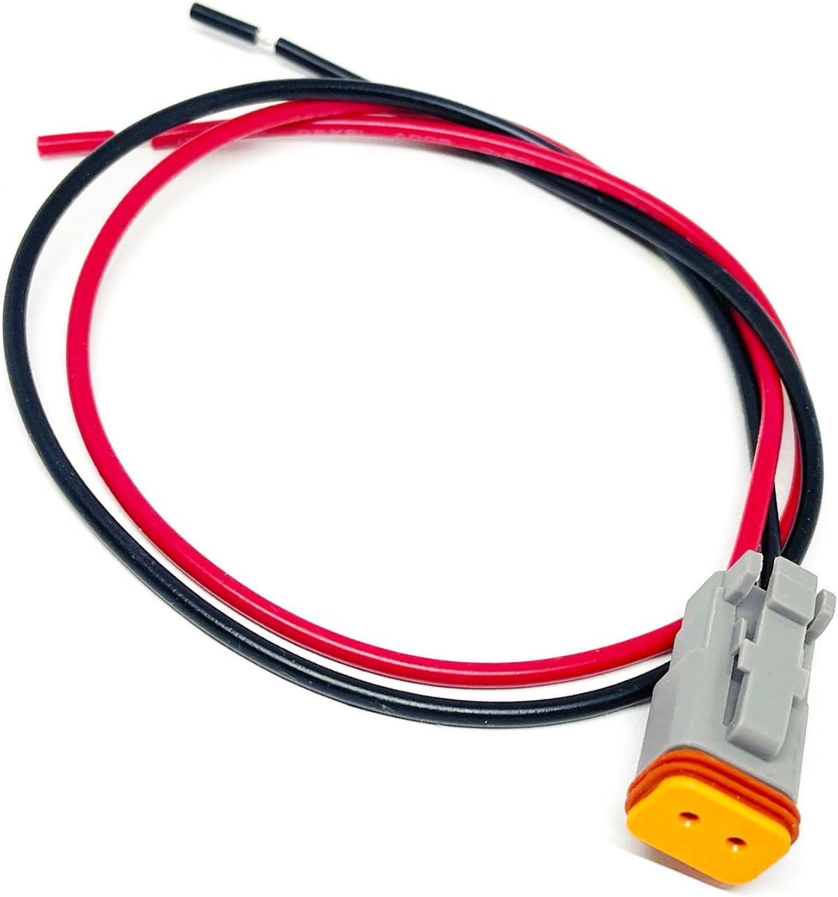 Deutsch DT Series DT06-2S 2-pin female connector with pre-attached wires (DT06-2S Connector)